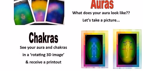 Aura Photography and Chakra Readings with Madge Peinkofer