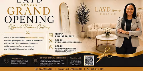 LAYD Spaces Ribbon Cutting and Grand Opening