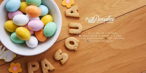 Domenica di Pasqua 2026 a Villa Pensabene con Area Giochi Bimbi