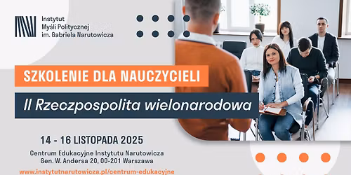 Szkolenie: II Rzeczpospolita wielonarodowa