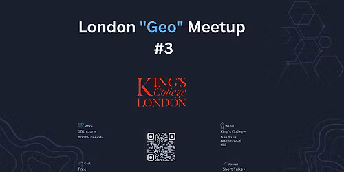 London "Geo" Meetup #3
