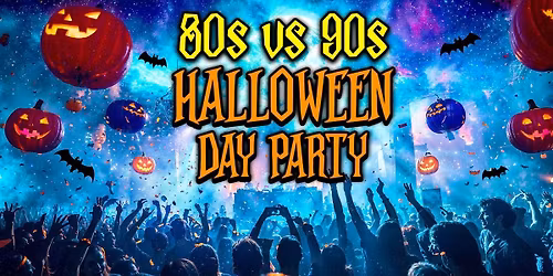 80s vs 90s Halloween Day Party: Sheffield \ud83c\udf83