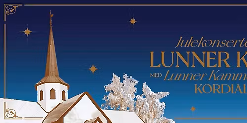 Julekonserten i Lunner kirke 12. - 14. desember