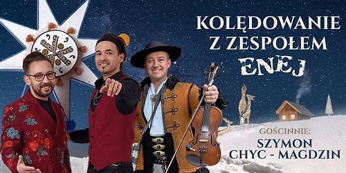 KOSZALIN \u01c0 20.12.2025 \u01c0 Kol\u0119dowanie z zespo\u0142em Enej \u01c0 Go\u015bcinnie: Szymon Chyc - Magdzin