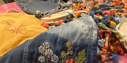 Embroidery Class: Upcycle Your Clothing with Hand Embroidery