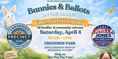 Bunnies & Ballots - Easter Egg Extravaganza