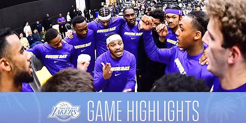 South Bay Lakers at San Diego Clippers at Frontwave Arena