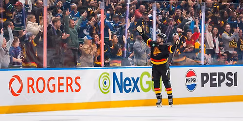 Vancouver Canucks at Calgary Flames at Scotiabank Saddledome