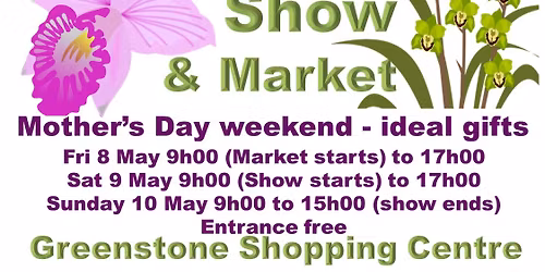 Mothers day Orchid Show and Market