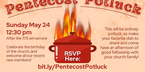 Pentecost Potluck