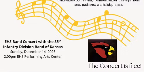 EHS Band Concert with the 35th Infantry Division Band of Kansas