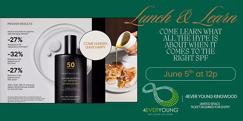 Lunch & Learn: SPF Edition \u2600\ufe0f