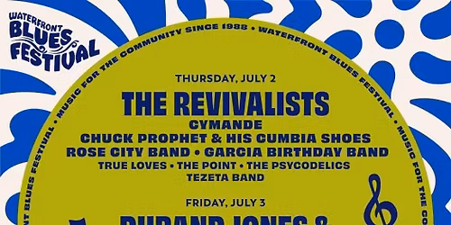 Waterfront Blues Festival: Tank and The Bangas  Don Was and The Pan Detroit Ensemble  & Hailu Mergia - Saturday