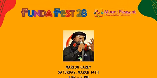 Funda Fest 28: Black Storytelling featuring Marlon Carey