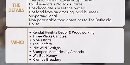 Intimate Christmas Market