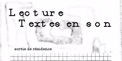 SORTIE DE R\u00c9SIDENCE : Alice Routhiau avec Le Faune