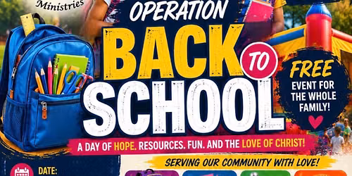 SFCL Ministries Operation Back 2 School