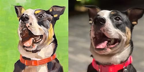 Pet Portrait Painting Workshop