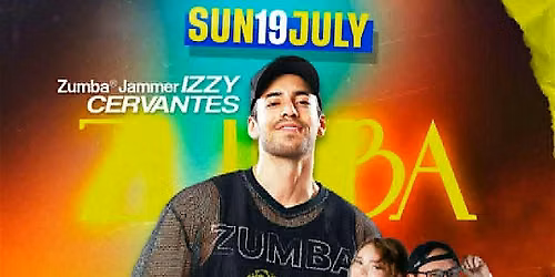 In-Person Zumba Master Class with Zumba\u00ae Jammer Izzy Cervantes