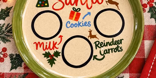 Holiday Stoneware Plate Painting with Karen Adam Creations
