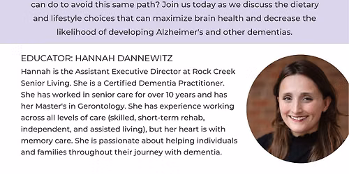 Lifestyle & the Impact on Dementia