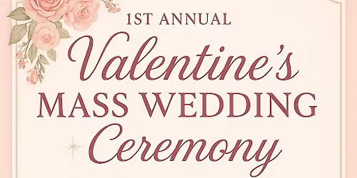 Valentines Day ceremony