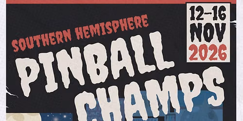 2026 Southern Hemisphere Pinball Championship (SHPC)