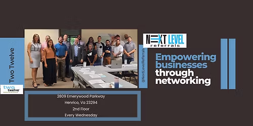 Next Level Referrals Networking Wednesday