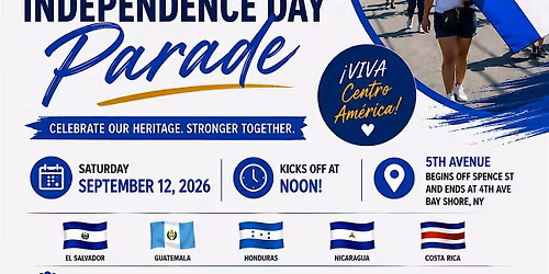 Central American Independence Day Parade (Suffolk County) 2026