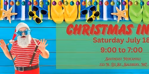 Christmas in July -- Save the Date