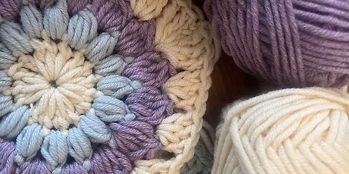 Sunburst Granny Square Crochet Workshop