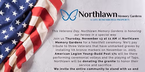 Help us honor our Veterans