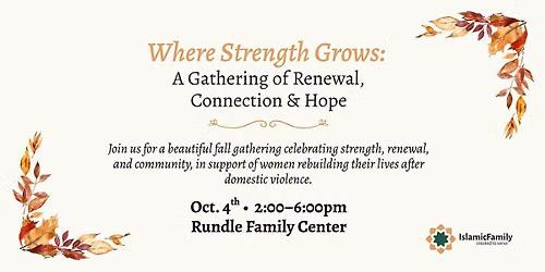 Where Strength Grows: A Gathering of Renewal, Connection & Hope