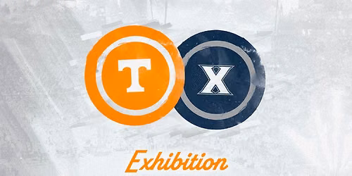 Exhibition: Tennessee Volunteers vs. Xavier Musketeers
