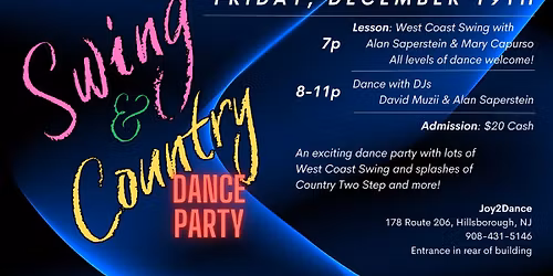 Swing & Country Dance Party