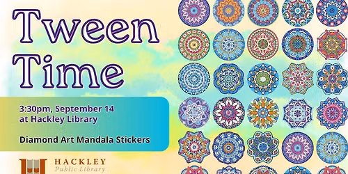 Tween Time - Diamond Art Mandala Stickers