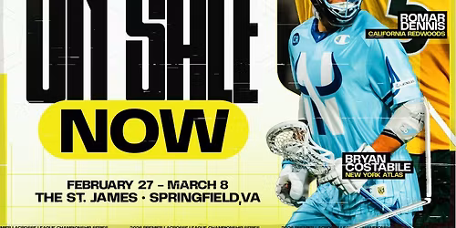Premier Lacrosse League: New York Atlas vs. California Redwoods