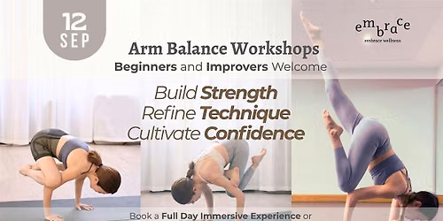 Arm Balance Workshops: Build Strength & Confidence