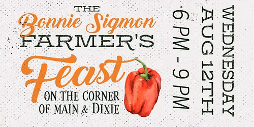 Annual Bonnie Sigmon Farmer's Feast