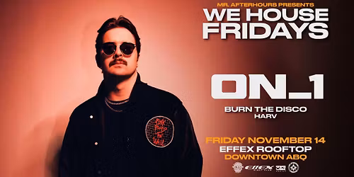 WE HOUSE FRIDAYS AT EFFEX ROOFTOP: ON_1