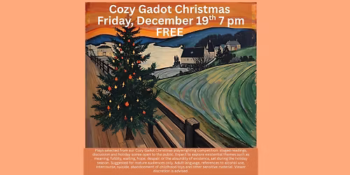 Cozy Gadot Christmas Existential Play Readings FREE