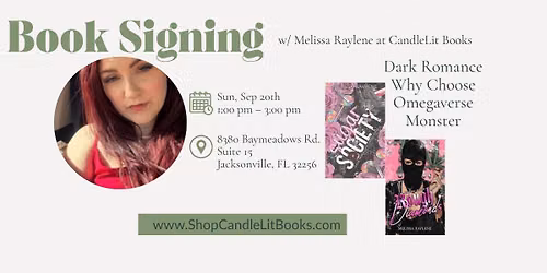Book Signing with Melissa Raylene