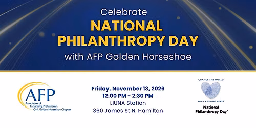 National Philanthropy Day Luncheon 2026