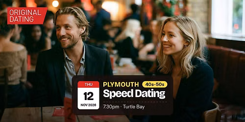 Speed Dating in Plymouth @ Turtle Bay | 40s-50s