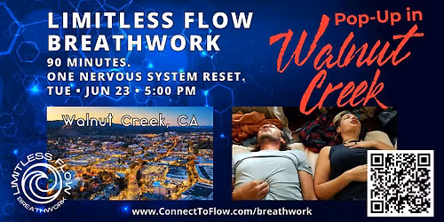 Limitless Flow Breathwork - Pop-Up in Walnut Creek
