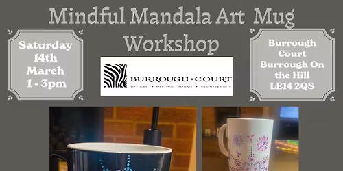 Mindful Mandala Art Mug Workshop