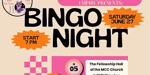 Bingo night 