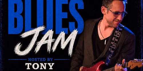Houston Blues Society Blues Jam at The Big Easy Hosted by Tony Vega Band