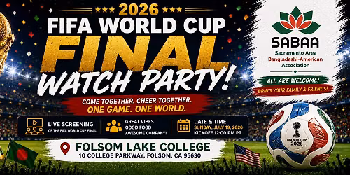 2026 FIFA World Cup Final Watch Party by SABAA