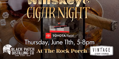 Whiskey & Cigar Event at the Rock Porch